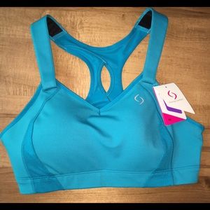 Moving Comfort “Juno” Sports Bra (Azure)